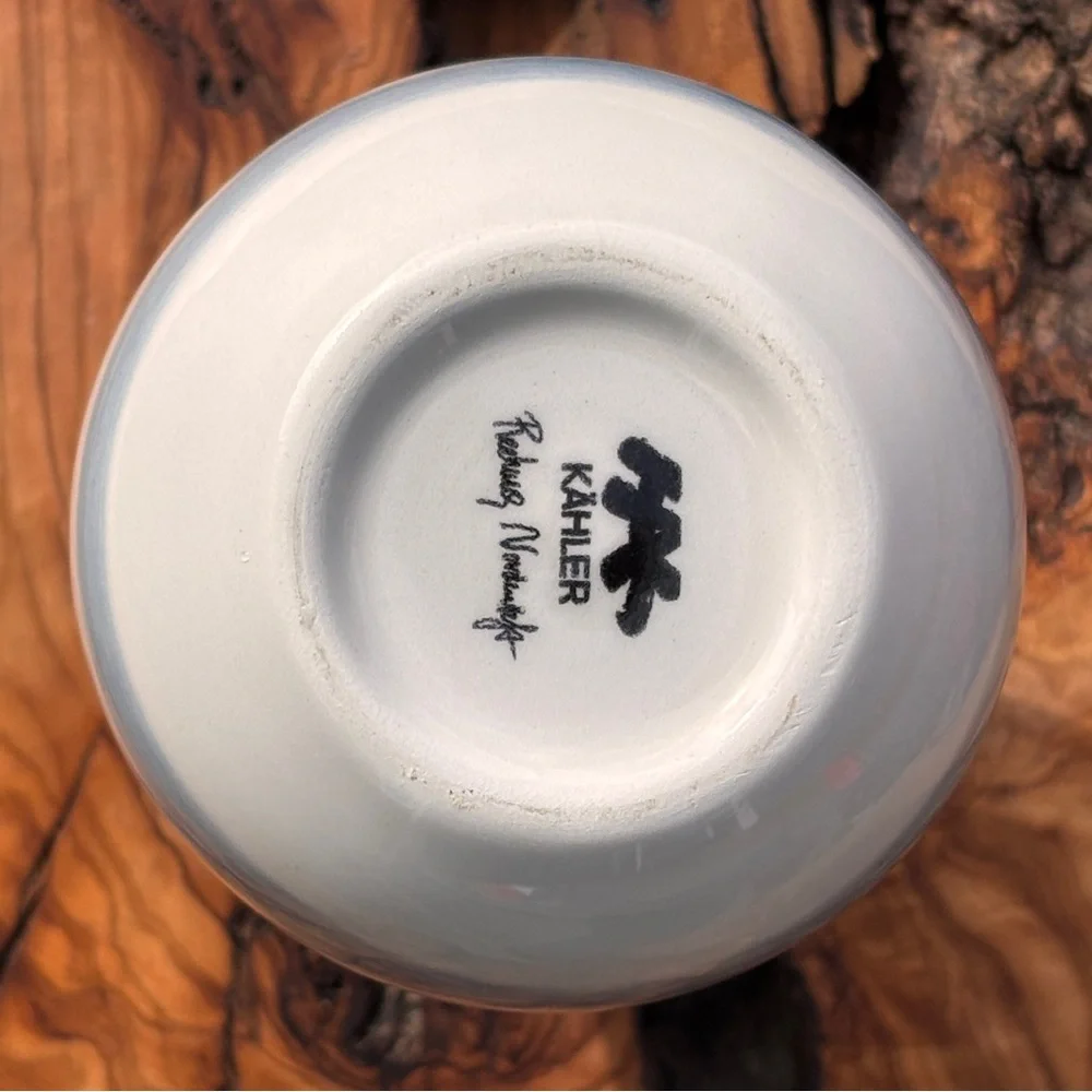 NIB Kahler Danish Omaggio Ceramic Vase